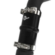 Load image into Gallery viewer, aFe RAM 1500 20-22 V6-3.0L (td) BladeRunner 2-1/2 in &amp; 3in Aluminum Hot &amp; Cold Charge Pipe Kit Black - Back View