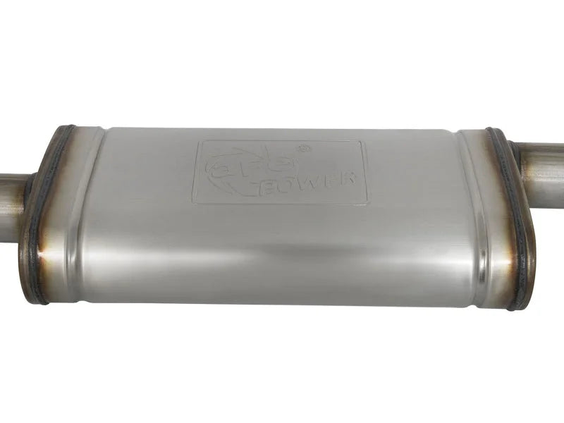 aFe ROCK BASHER 2.5in 409 SS Cat-Back Exhaust - 16-20 Toyota Tacoma L4-2.7L / V6-3.5L - Installation View