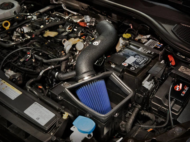 aFe Rapid Induction Cold Air Intake System w/ Pro 5R Filter 22-23 Volkswagen GTI MKVIII L4-2.0L - Side View