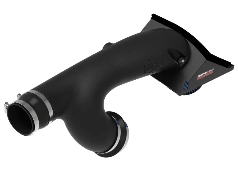 aFe Rapid Induction Cold Air Intake System w/Pro 5R Filter 2021+ Ford F-150 V6-3.5L (tt) - Installation View