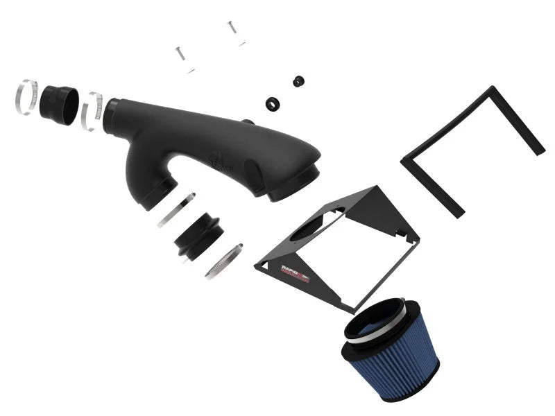 aFe Rapid Induction Cold Air Intake System w/Pro 5R Filter 2021+ Ford F-150 V6-3.5L (tt) - Additional View 9