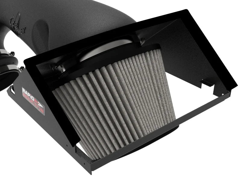 aFe Rapid Induction Cold Air Intake System w/Pro DRY S Filter 2021+ Ford F-150 V6-3.5L (tt) - Additional View 10
