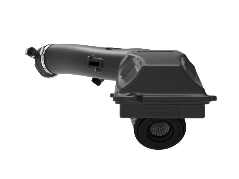 aFe Rapid Induction Cold Air Intake System w/Pro DRY-S Filter 20-21 Jeep Wrangler V6 3.0L - Back View