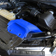 Load image into Gallery viewer, aFe Rapid Induction Dynamic Air Scoop 2021+ Ford F-150V6/V8 - Blue - Back View