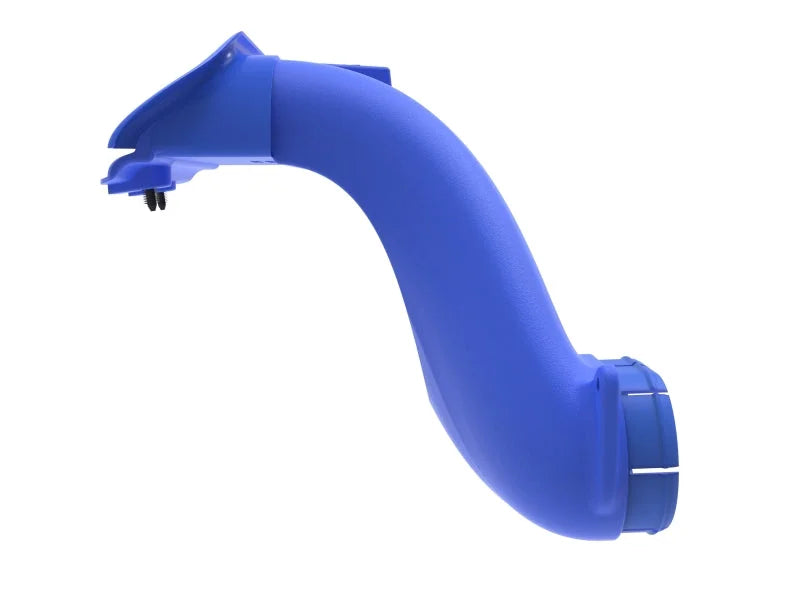 aFe Rapid Induction Dynamic Air Scoop 2021+ Ford F-150V6/V8 - Blue - Additional View 8