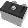Load image into Gallery viewer, aFe Rapid Induction Intake System Cover, Black, 19-20 Ford Edge Ecoboost V6 2.7L (tt) - Side View