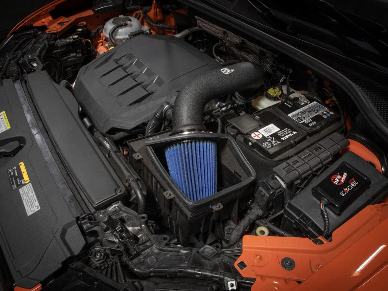 aFe Rapid Induction Pro 5R Cold Air Intake System - 19-22 Audi Q3 L4-2.0L (t) 45TFSI - Side View