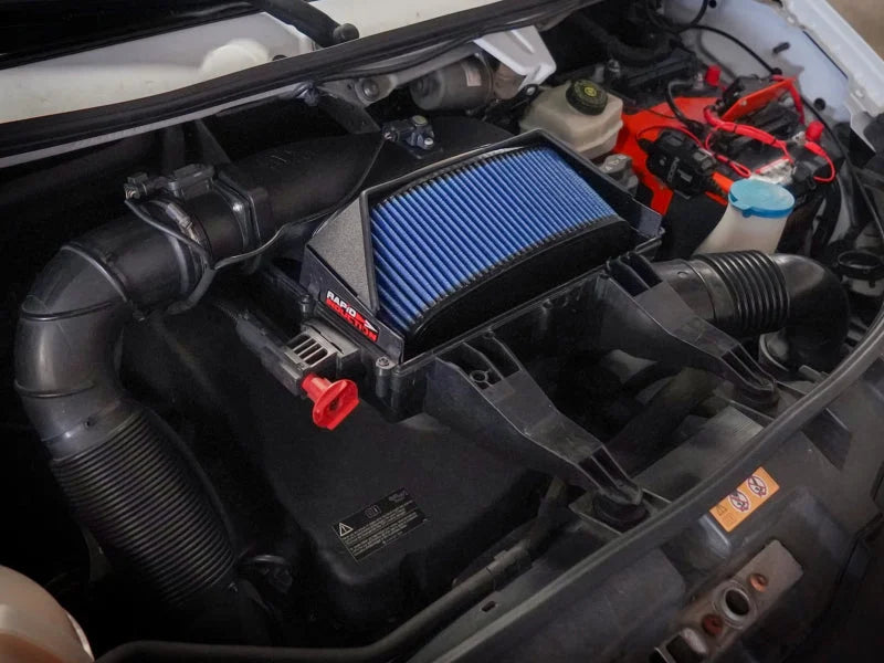 aFe Rapid Induction Pro 5R Cold Air Intake System 14-17 Mercedes-Benz Sprinter 2500/3500 L4-2.1L - Side View