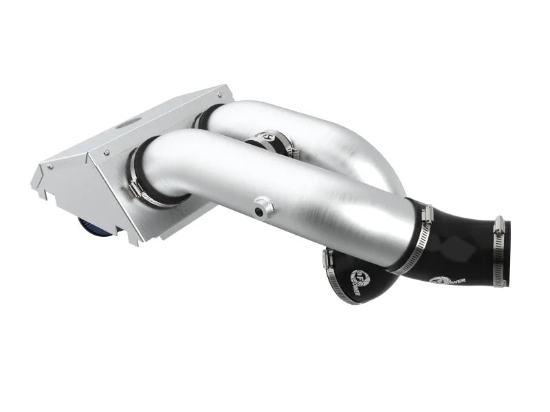 aFe Rapid Induction Pro 5R Cold Air Intake System Brushed 21-22 Ford F-150 Raptor V6-3.5L (tt) - Additional View 8