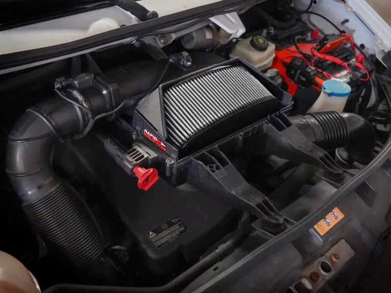 aFe Rapid Induction Pro DRY S Cold Air Intake System 14-17 Mercedes-Benz Sprinter 2500/3500 L4-2.1L - Side View