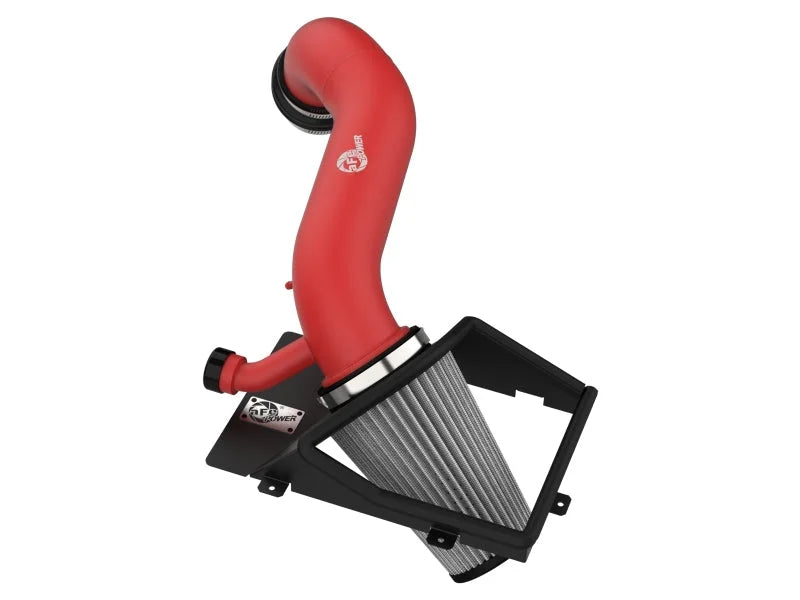 aFe Rapid Induction Red Edition Cold Air Intake System w/ Pro DRY S Filter fits 2015-2020 Audi A3 / 2015-2020 Audi A3 Quat...