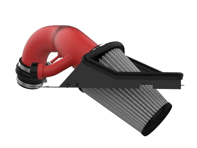 aFe Rapid Induction Red Edition Cold Air Intake System w/ Pro DRY S Filter fits 2015-2020 Audi A3 / 2015-2020 Audi A3 Quat...