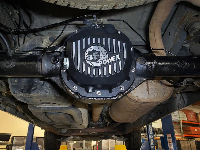 aFe Rear Differential Cover - Side View