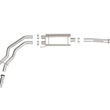Load image into Gallery viewer, aFe Rebel 3in 409 SS Cat-Back Exhaust 2021 Ford F-150 V6 2.7L/3.5L (tt)/V8 5.0L w/ Polished Tips - Additional View 6