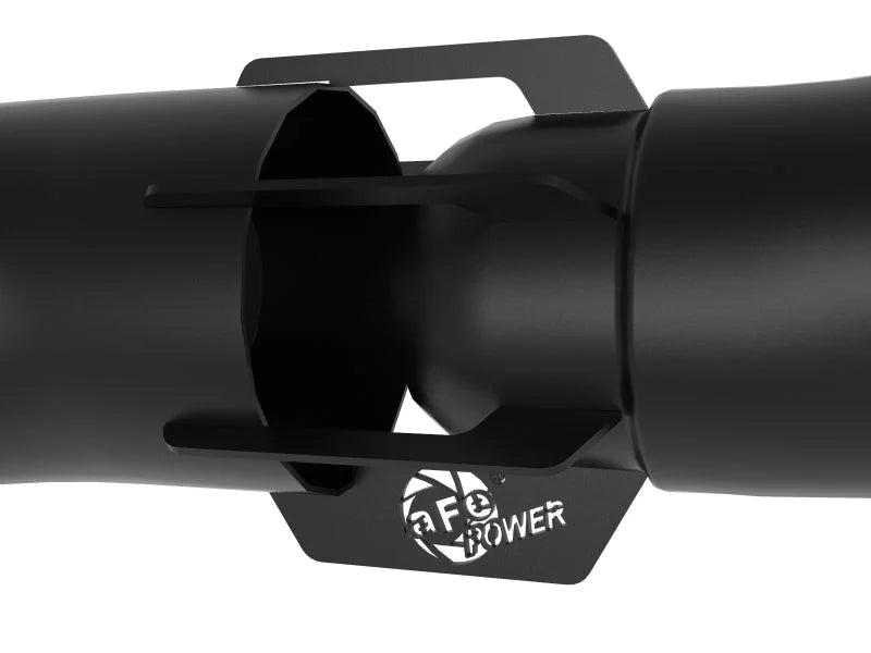 aFe Rebel DPF-Back 409 SS Exhaust System w/Dual Black Tips 18-19 Ford F-150 V6 3.0L (td) - Additional View 5