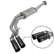 Load image into Gallery viewer, aFe Rebel Exhausts 3in SS Cat-Back 15-16 Ford F-150 EcoBoost V6 2.7/3.5L V8 5.0L w/ Black Tips - Main Product View