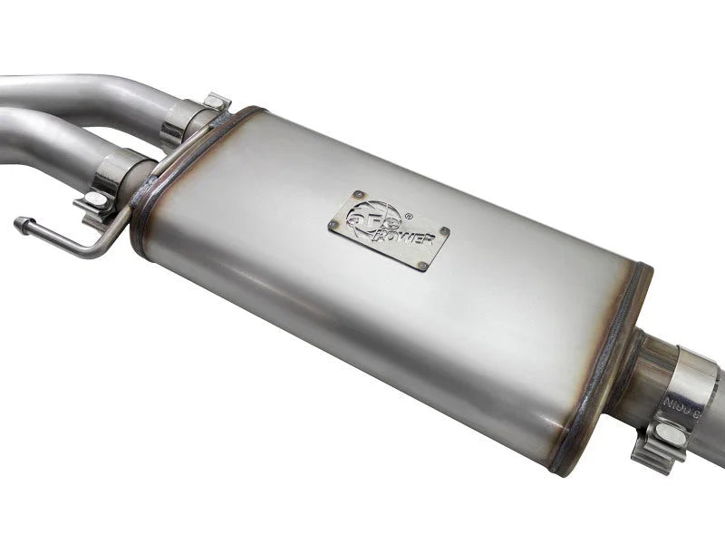 aFe Rebel Exhausts 3in SS Cat-Back 15-16 Ford F-150 EcoBoost V6 2.7/3.5L V8 5.0L w/ Polished Tips - Additional View 5