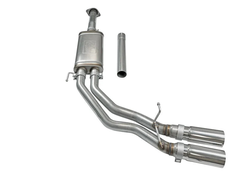 aFe Rebel Exhausts 3in SS Cat-Back 15-16 Ford F-150 EcoBoost V6 2.7/3.5L V8 5.0L w/ Polished Tips - Additional View 7