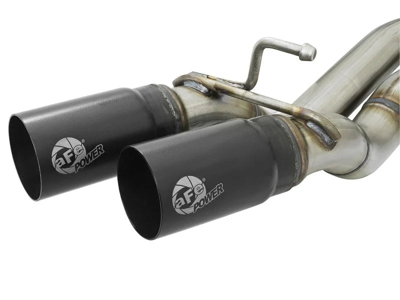 aFe Rebel Exhausts Cat-Back SS 16 Toyota Tacoma V6-3.5L w/ Black Tips - Additional View 7