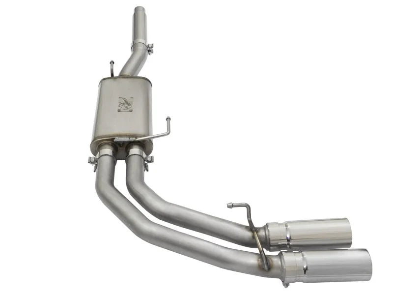 aFe Rebel Exhausts Cat-Back SS Ford F-150 04-08 V8 4.6/5.4L w/ Polished Tips - Additional View 5