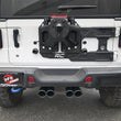 Load image into Gallery viewer, aFe Rebel Series 2.5in. 304 SS C/B Exhaust System 2018 Jeep Wrangler (JL) V6-3.6L - Black Tip - Side View