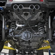 Load image into Gallery viewer, aFe Rebel Series 2.5in. 304 SS C/B Exhaust System 2018 Jeep Wrangler (JL) V6-3.6L - Black Tip - Installation View