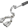 Load image into Gallery viewer, aFe Rebel Series 2.5in. 304 SS C/B Exhaust System 2018 Jeep Wrangler (JL) V6-3.6L - Polished Tip - Main Product View