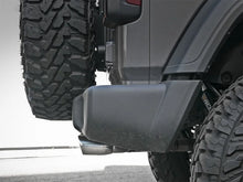 Load image into Gallery viewer, aFe Rebel Series 2.5in. 304 SS C/B Exhaust System 2018 Jeep Wrangler (JL) V6-3.6L - Polished Tip - Back View