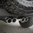 Load image into Gallery viewer, aFe Rebel Series 2.5in. 304 SS C/B Exhaust System 2018 Jeep Wrangler (JL) V6-3.6L - Polished Tip - Installation View