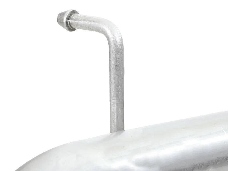 aFe Rebel Series 2.5in 409 SS Axle-Back Exhaust Polished 07-18 Jeep Wrangler (JK) V6-3.6L/3.8L - Additional View 6