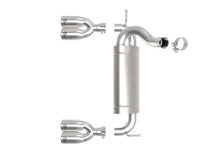 Load image into Gallery viewer, aFe Rebel Series 2.5in 409 SS Axle-Back Exhaust Polished 07-18 Jeep Wrangler (JK) V6-3.6L/3.8L - Additional View 9
