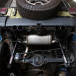 Load image into Gallery viewer, aFe Rebel Series 2.5in 409 SS Axle-Back Exhaust System Black 07-18 Jeep Wrangler (JK) V6-3.6L/3.8L - Installation View