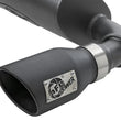 Load image into Gallery viewer, aFe Rebel Series 2.5in 409 SS Axle-Back Exhaust w/ Black Tips 2007+ Jeep Wrangler (JK) V6 3.6L/3.8L - Additional View 7