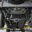 Load image into Gallery viewer, aFe Rebel Series 2.5in 409 SS Axle-Back Exhaust w/ Black Tips 2007+ Jeep Wrangler (JK) V6 3.6L/3.8L - Additional View 8