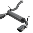 Load image into Gallery viewer, aFe Rebel Series 2.5in 409 SS Axle-Back Exhaust w/ Black Tips 2018+ Jeep Wrangler (JL) V6 3.6L - Main Product View