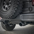 Load image into Gallery viewer, aFe Rebel Series 2.5in 409 SS Axle-Back Exhaust w/ Black Tips 2018+ Jeep Wrangler (JL) V6 3.6L - Installation View