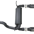 Load image into Gallery viewer, aFe Rebel Series 2.5in 409 SS Axle-Back Exhaust w/ Black Tips 2018+ Jeep Wrangler (JL) V6 3.6L - Additional View 7