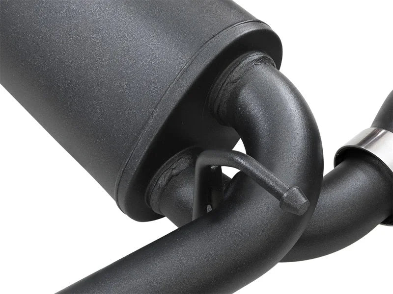 aFe Rebel Series 2.5in 409 SS Axle-Back Exhaust w/ Black Tips 2018+ Jeep Wrangler (JL) V6 3.6L - Additional View 9