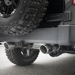 Load image into Gallery viewer, aFe Rebel Series 2.5in 409 SS Axle-Back Exhaust w/Polished Tips 07+ Jeep Wrangler (JK) V6 3.6L/3.8L - Back View