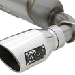 Load image into Gallery viewer, aFe Rebel Series 2.5in 409 SS Axle-Back Exhaust w/Polished Tips 07+ Jeep Wrangler (JK) V6 3.6L/3.8L - Additional View 6
