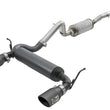 Load image into Gallery viewer, aFe Rebel Series 2.5in 409 SS Cat-Back Exhaust w/ Black Tips 2007+ Jeep Wrangler (JK) V6 3.6L/3.8L - Main Product View