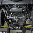 Load image into Gallery viewer, aFe Rebel Series 2.5in 409 SS Cat-Back Exhaust w/ Black Tips 2007+ Jeep Wrangler (JK) V6 3.6L/3.8L - Back View