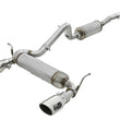 Load image into Gallery viewer, aFe Rebel Series 2.5in 409 SS Cat-Back Exhaust w/ Polished Tips 07+ Jeep Wrangler (JK) V6 3.6L/3.8L - Main Product View