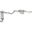 Load image into Gallery viewer, aFe Rebel Series 2.5in 409 SS Cat-Back Exhaust w/ Polished Tips 07+ Jeep Wrangler (JK) V6 3.6L/3.8L - Back View