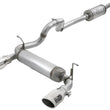 Load image into Gallery viewer, aFe Rebel Series 2.5in 409 SS Cat-Back Exhaust w/ Polished Tips 2018+ Jeep Wrangler (JL) V6 3.6L - Main Product View