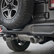 Load image into Gallery viewer, aFe Rebel Series 2.5in 409 SS Cat-Back Exhaust w/ Polished Tips 2018+ Jeep Wrangler (JL) V6 3.6L - Installation View