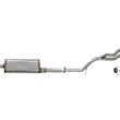 Load image into Gallery viewer, aFe Rebel Series 2.5in SS Cat-Back Exhaust w/ Polished Tip 07-18 Jeep Wrangler (JK) V6 3.6/3.8L 4dr - Installation View