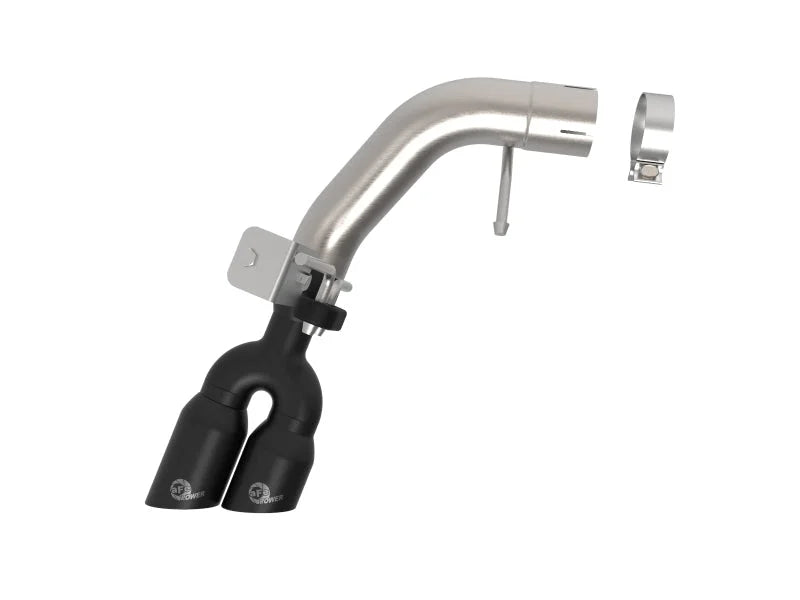 aFe Rebel Series 3in 304 SS Axle-Back Exhaust Side Exit w/ Black Tips 19 Ford Ranger L4-2.3L (t) - Additional View 5