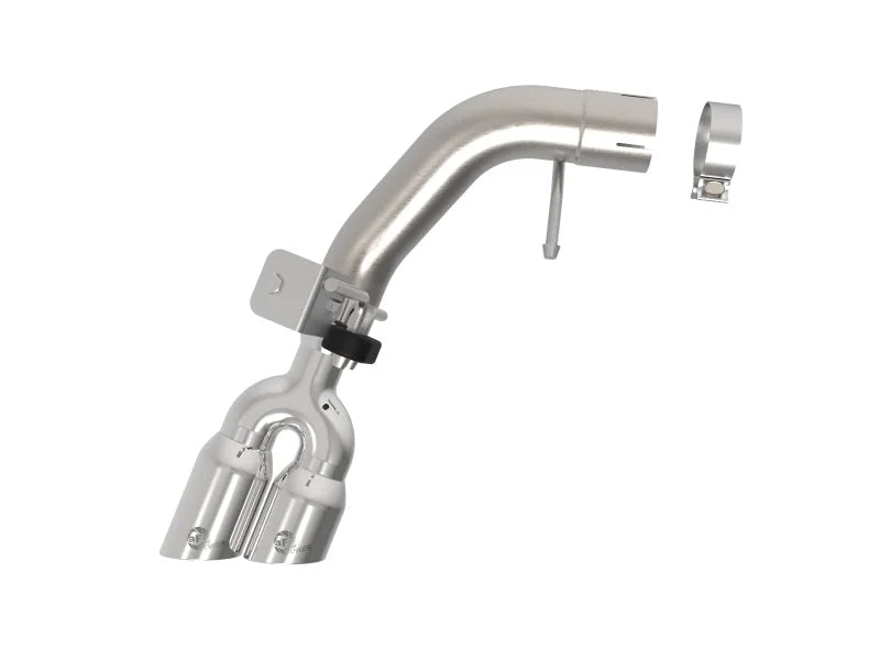 aFe Rebel Series 3in 304 SS Axle-Back Exhaust Side Exit w/ Polished Tips 19 Ford Ranger L4-2.3L (t) - Installation View