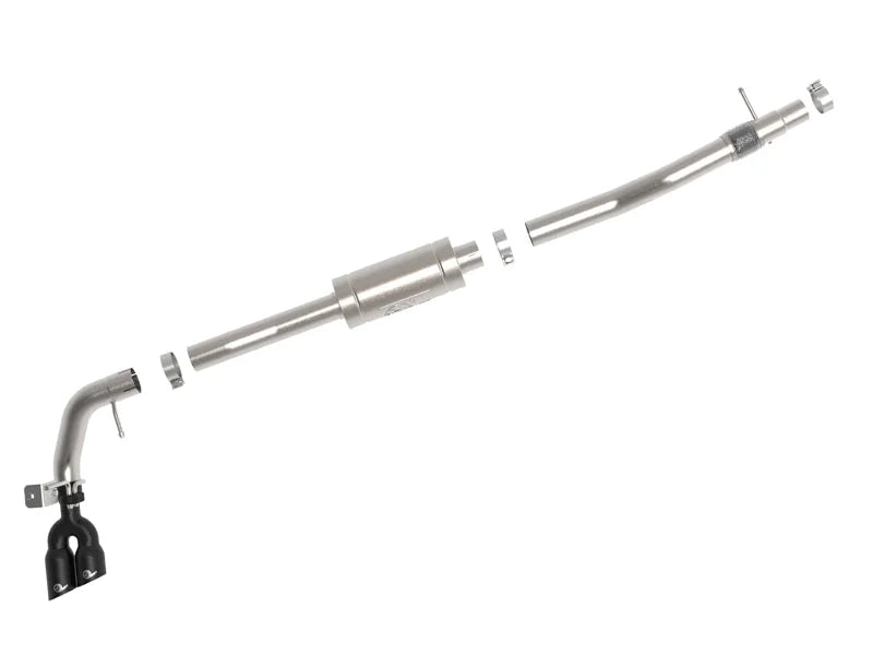 aFe Rebel Series 3in 304 SS Cat-Back Exhaust Side Exit w/ Black Tips 19 Ford Ranger L4-2.3L (t) - Additional View 7